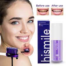 30ml V34 Purple Whitening Toothpaste Care For Teeth Gums